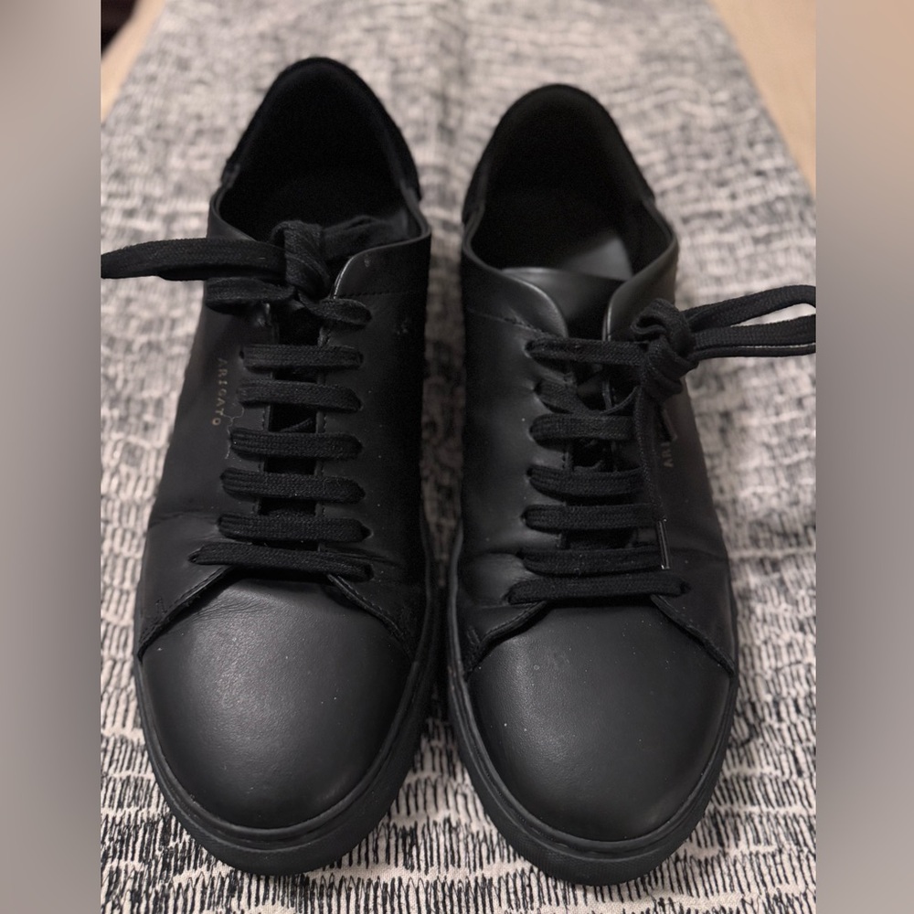 Axel Arigato Black Leather Sneakers